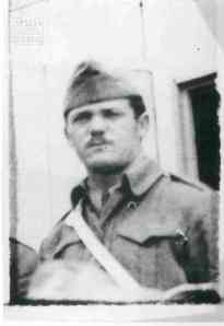 Military police officer (‘alfamitis’) of the First Sappers Battalion
