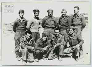 Soldiers from Macedonia at the First Battalion’s ‘syrma’ (“barbed wire” cells)