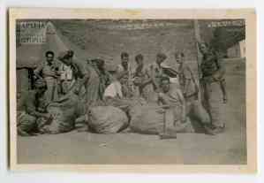 Cobblers: mending their tents