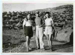 Displaced persons area in Makronissos