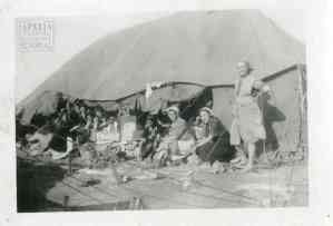 Women exiles at the First Battalion rehabilitation centre