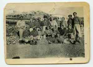 Platoon of Second and First Battalion soldiers in ETAX operations