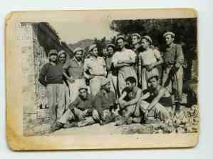 Platoon of First and Second Battalion soldiers in ETAX operations